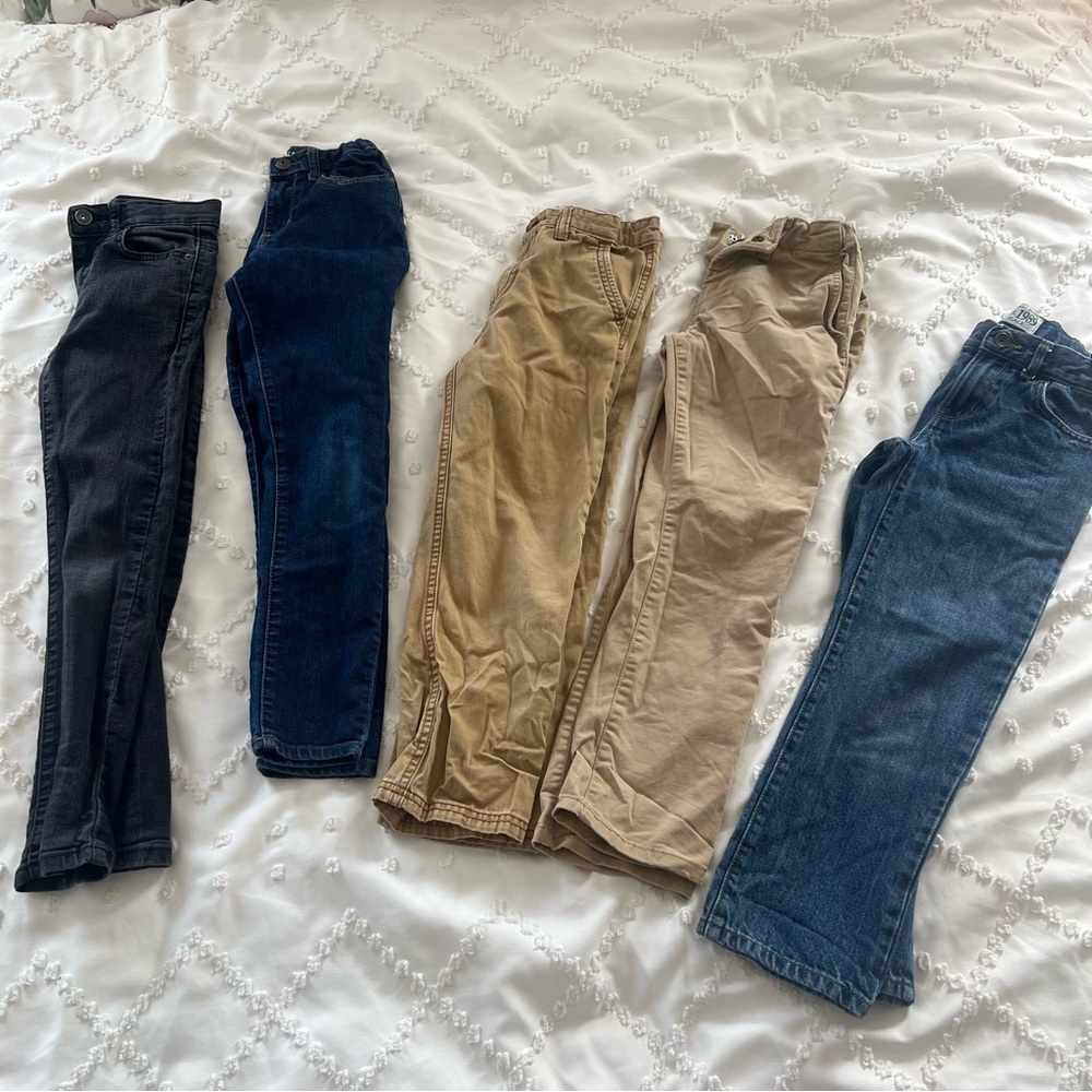 Boys Size 7 Pants Bundle